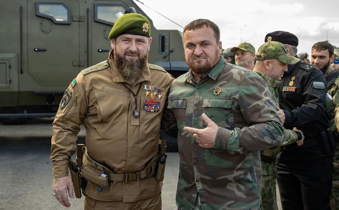 Рамзан Кадыров и Турпал-Али Ибрагимов (справа)