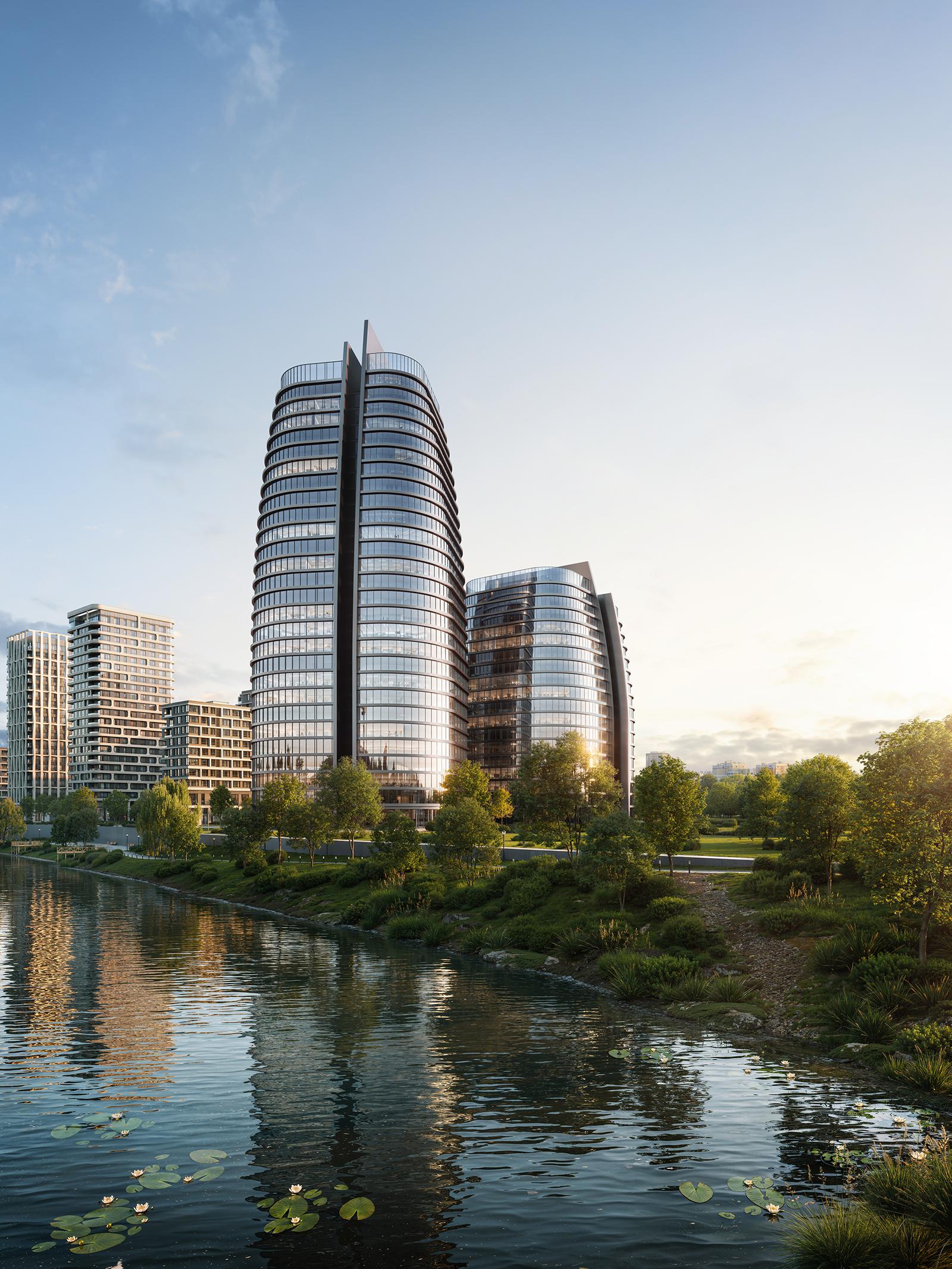 Премиальный бизнес-центр STONE Мневники 3