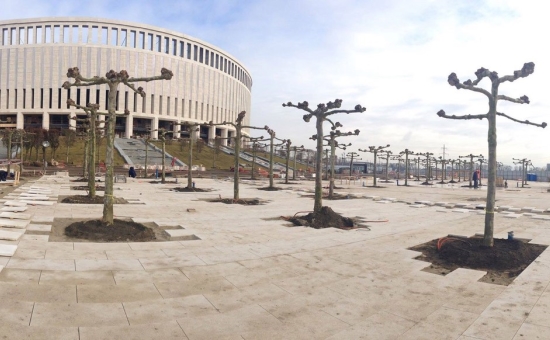 Галицкий объявил о начале строительства парка у стадиона ФК "Краснодар"