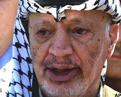Арафат призывает международных наблюдателей 
