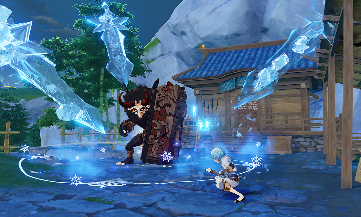 Скриншот из игры Genshin Impact