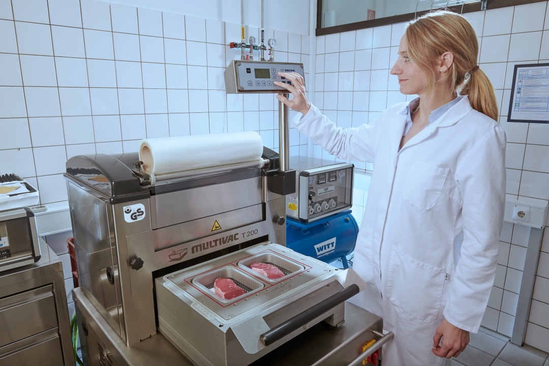 Упаковка свежего мяса в модифицированной газовой среде