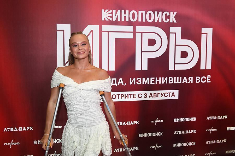 Ангелина Мельникова на премьере сериала «Игры», 2024 год