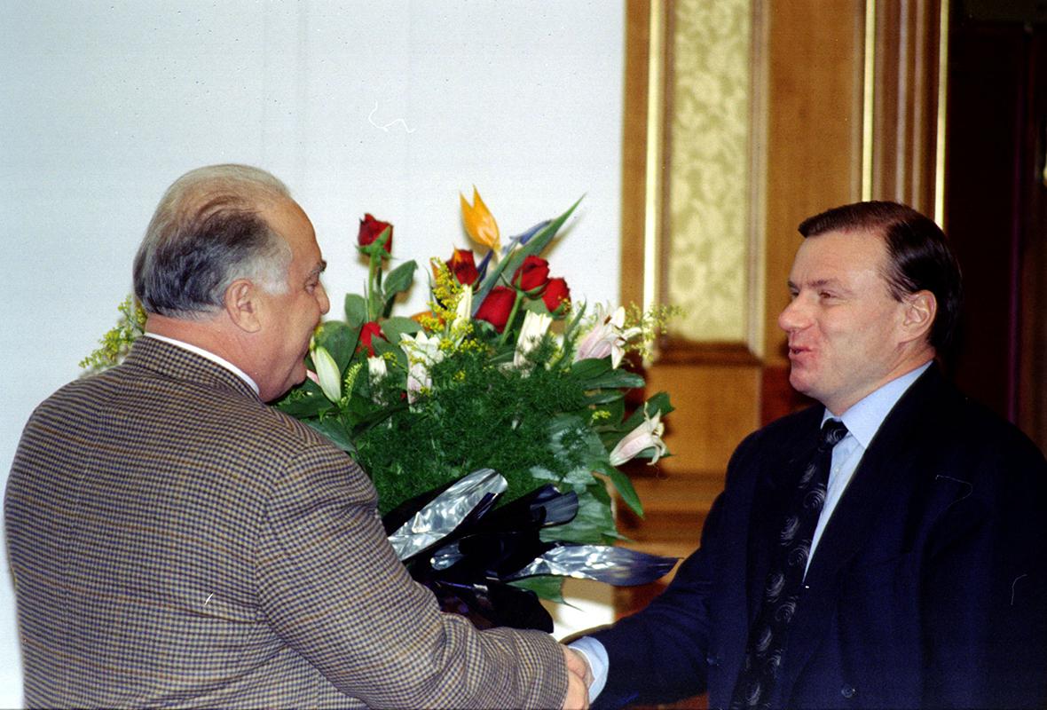 Виктор Черномырдин и Владимир Потанин