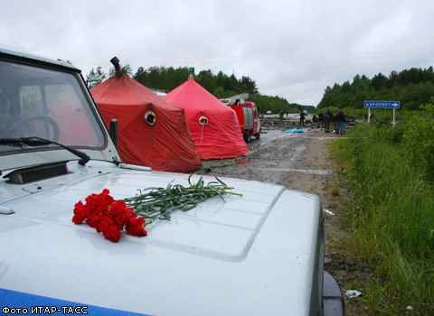 Под Петрозаводском разбился Ту-134  