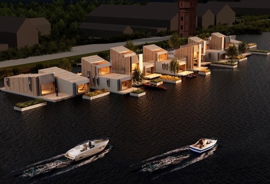 Проект Водного жилого квартала в Петербурге