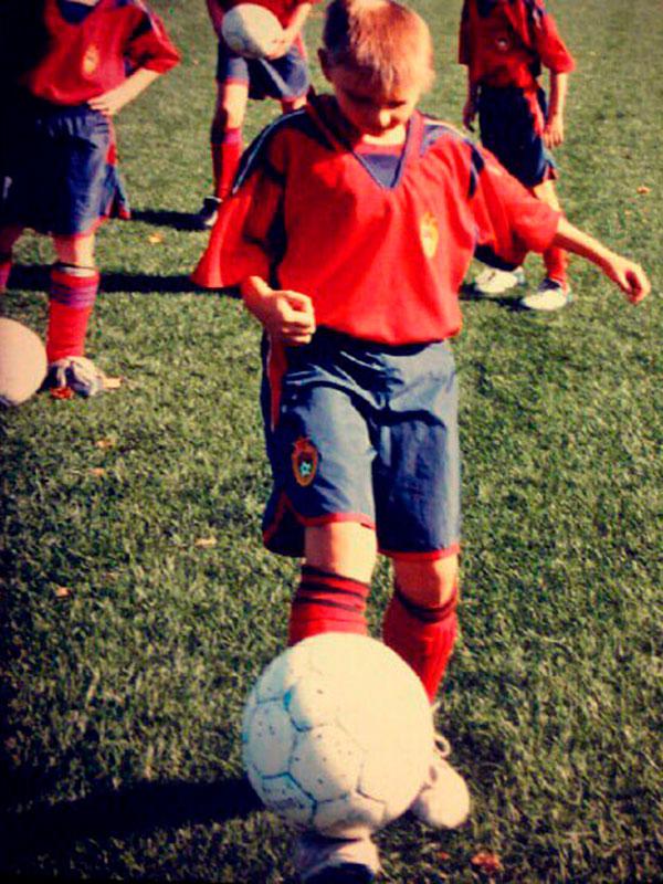 Андрей Мостовой в детстве