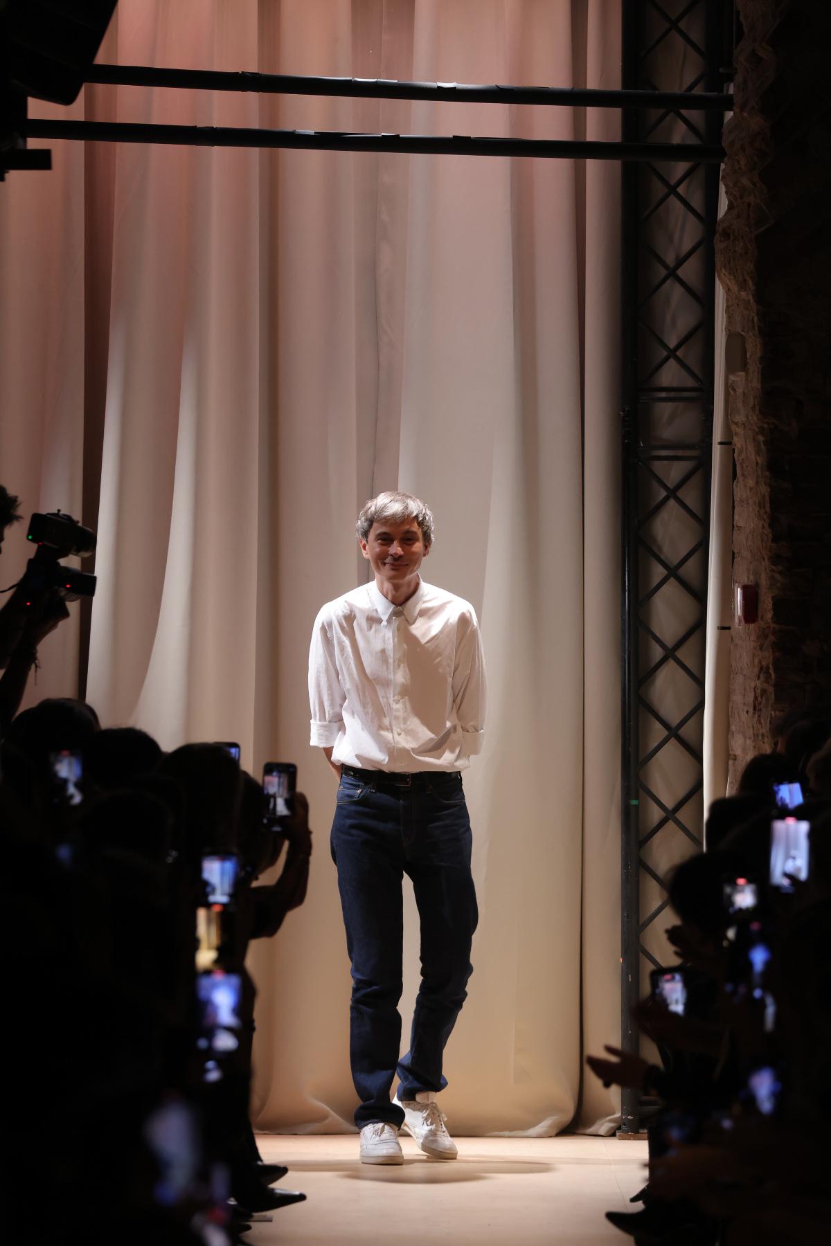 Александр Терехов&nbsp;на показе&nbsp;коллекции Sashaverse осень&mdash;зима 2026&ndash;2027