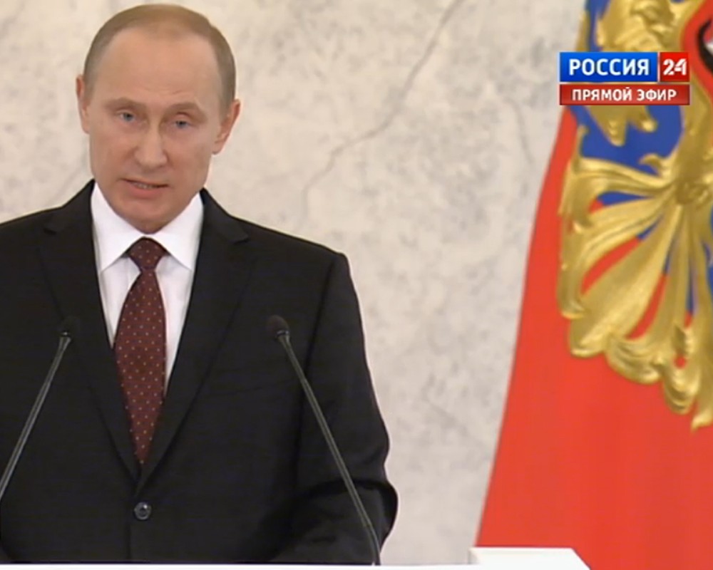 В.Путин: Мы не претендуем на звание сверхдержавы