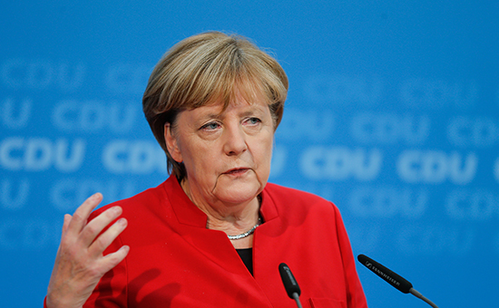 Канцлер Германии Ангела Меркель
