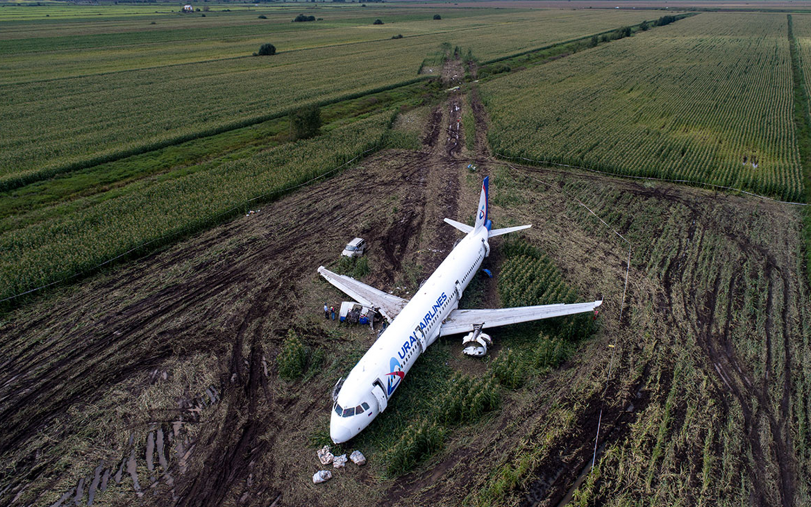 Глава «Уральских авиалиний» назвал причину аварии Airbus в Жуковском