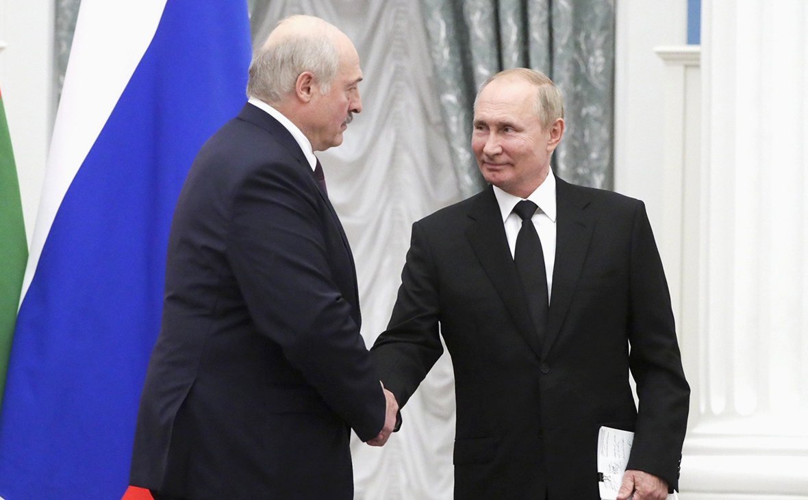 Александр Лукашенко&nbsp;и&nbsp;Владимир Путин