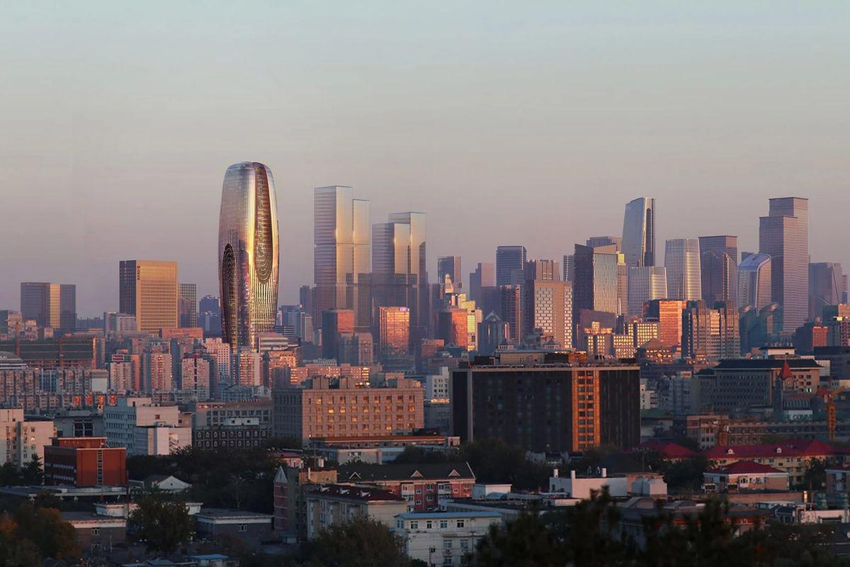 Zaha Hadid Architects построит в Китае изогнутый небоскреб