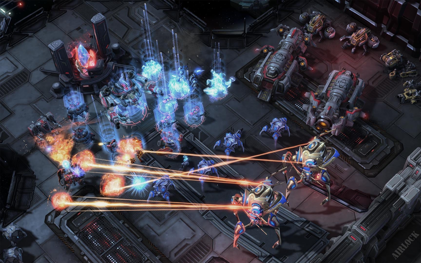 Кадр из игры StarCraft 2