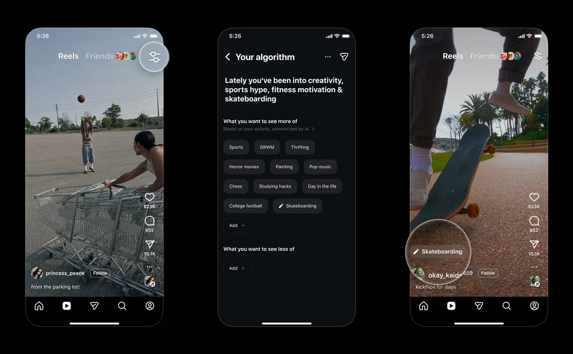  Instagram (входит в корпорацию Meta, признана экстремистской и запрещена в России)