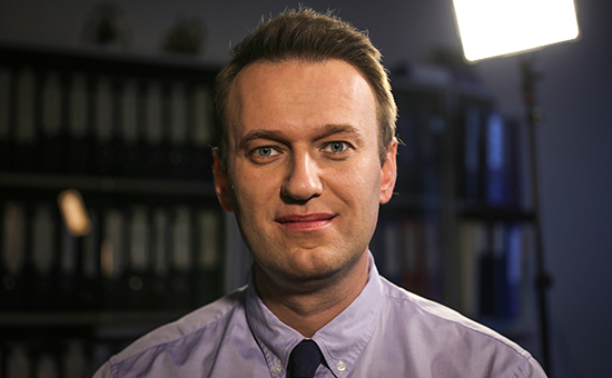Оппозиционер Алексей Навальный
