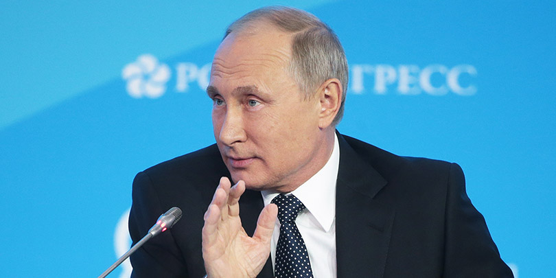 Путин ответил на вопрос о новом президентском сроке анекдотом про Израиль