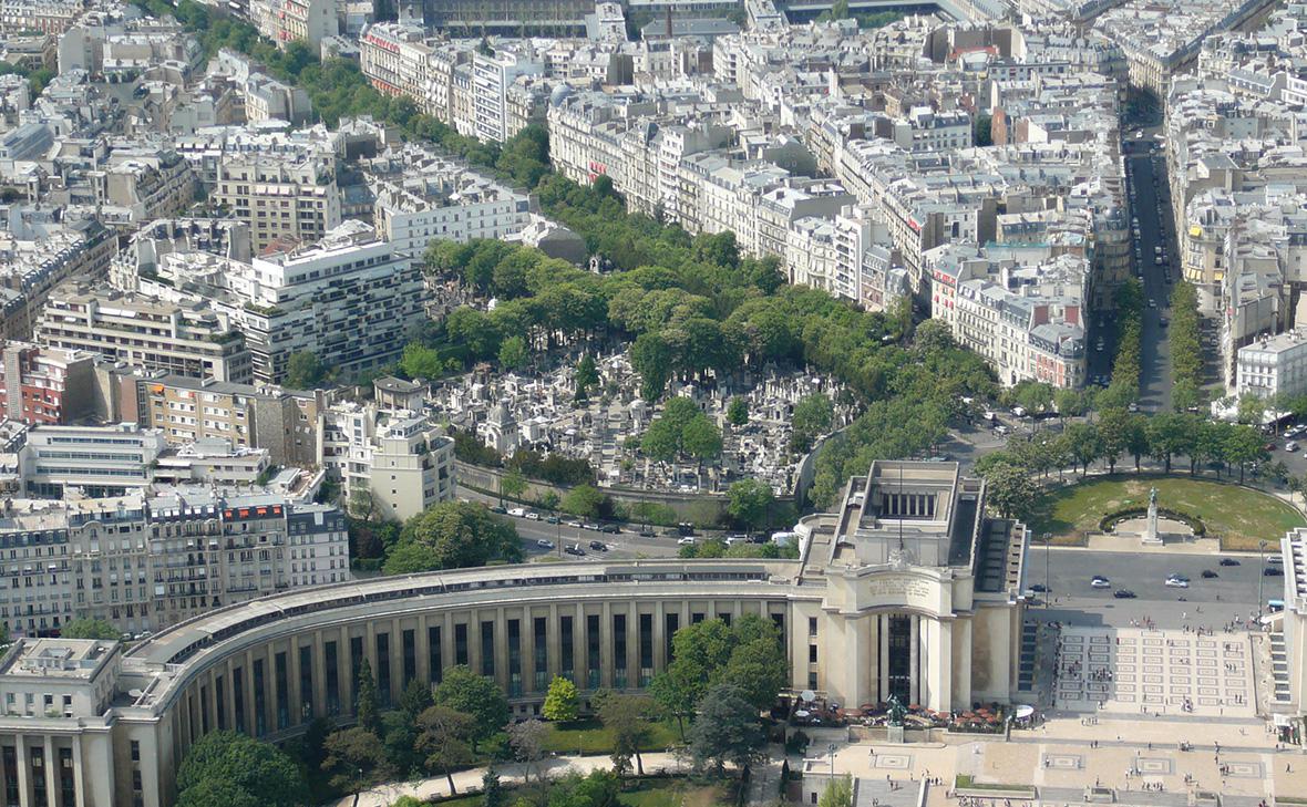 Вид на 16-й округ Парижа