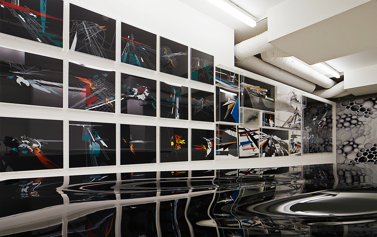 Зал The Zaha Hadid Design Gallery в Лондоне

