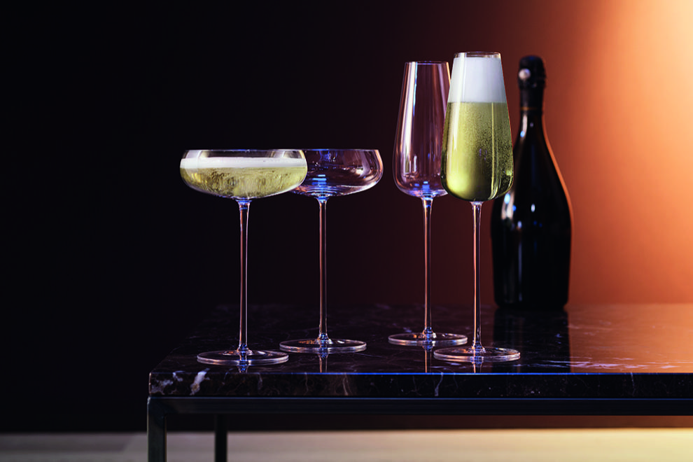 Набор креманок для шампанского (2 шт.), Wine Culture, 11&nbsp;150 руб. (Designboom)