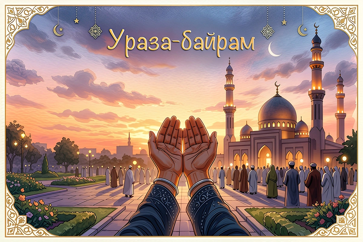 Открытки с Ураза-байрам: 15 вариантов для трогательного поздравления