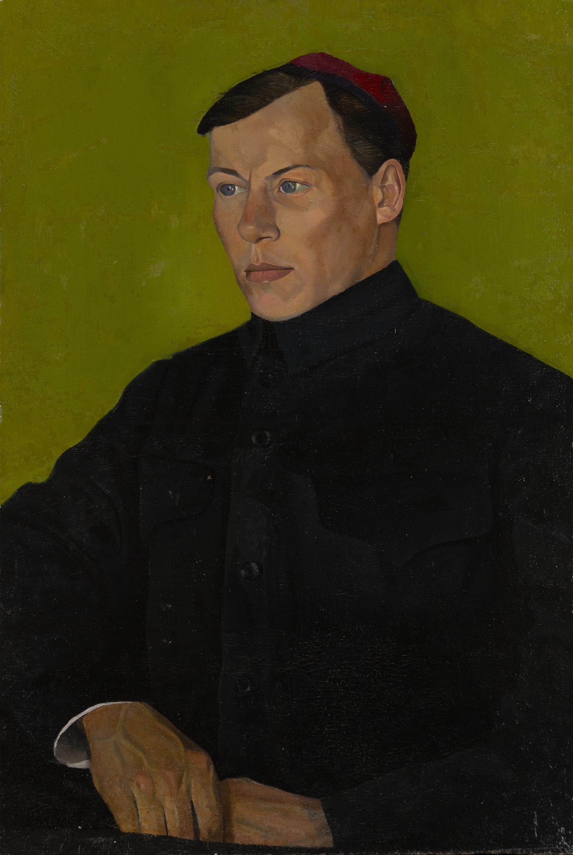 Николай Кузьмин,&nbsp;автопортрет. Около 1912. Собрание семьи художника, Москва