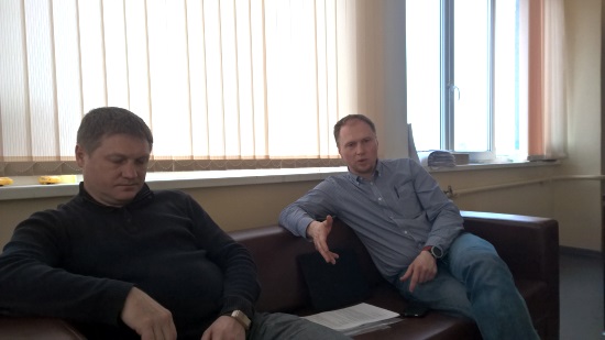 Роман Трешин (слева) и&nbsp;Максим Егоренков