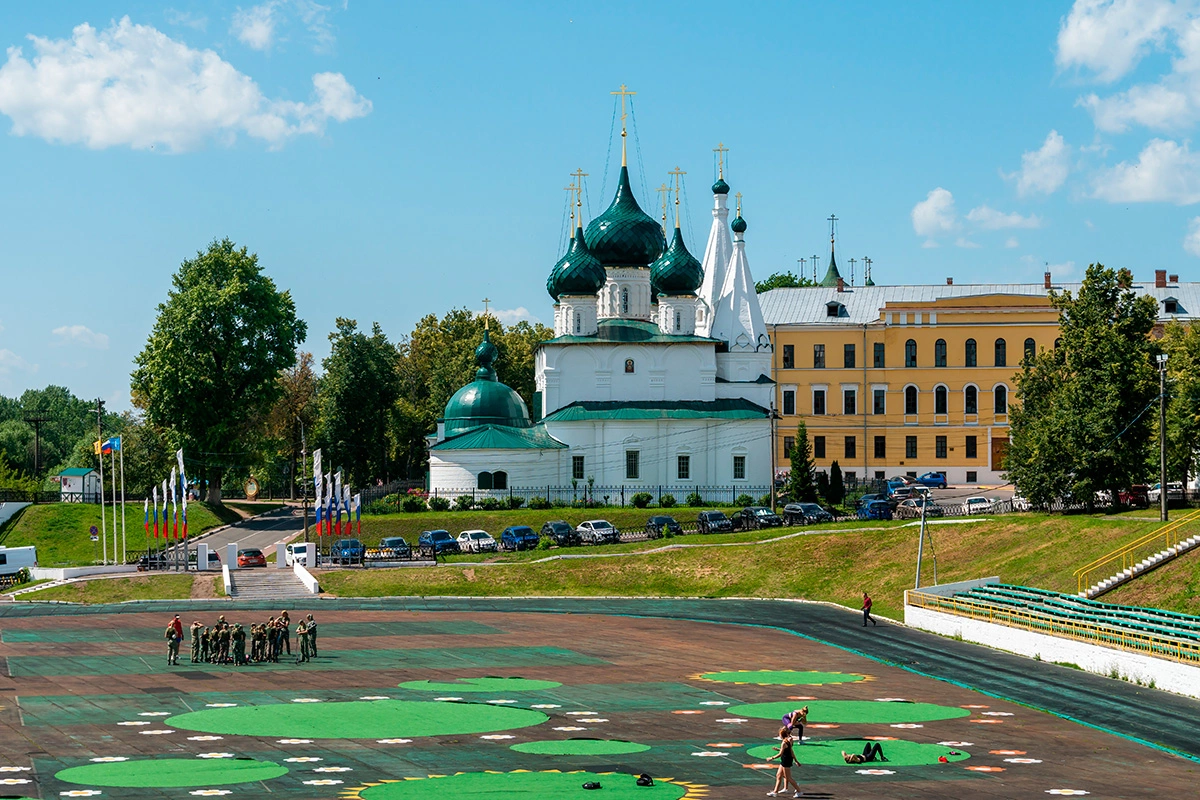 Стадион «Спартаковец» в Ярославле