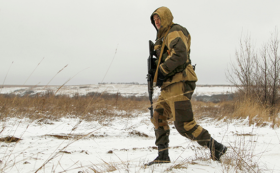 Военнослужащий Луганской народной республики. 19 декабря 2016 года



