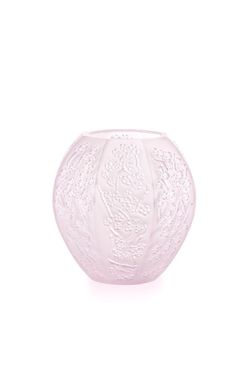 Ваза &laquo;Сакура&raquo;, розовый хрусталь, 10,6 см., 46 350 руб., Lalique