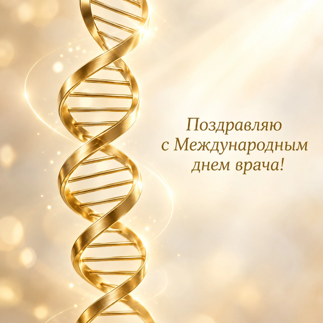 Поздравительная открытка к Международному дню врача