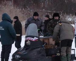 Водолазы нашли тело бизнесмена, утонувшего вместе со снегоходом на Финском