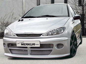 Merkur: Передний спойлер для Peugeot 206