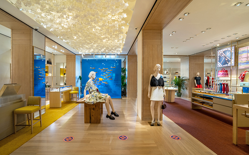 Обновленный бутик Louis Vuitton в Сочи
