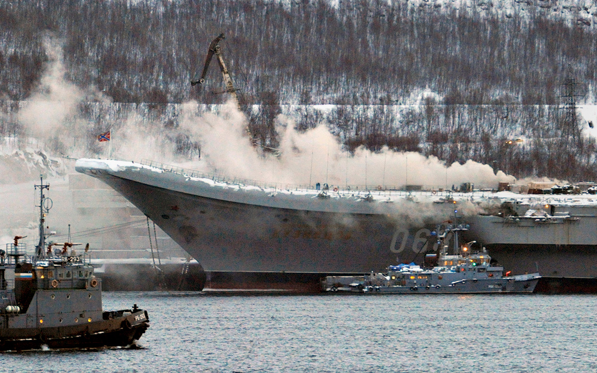 ОСК назвала новую стоимость восстановления авианосца «Адмирал Кузнецов»