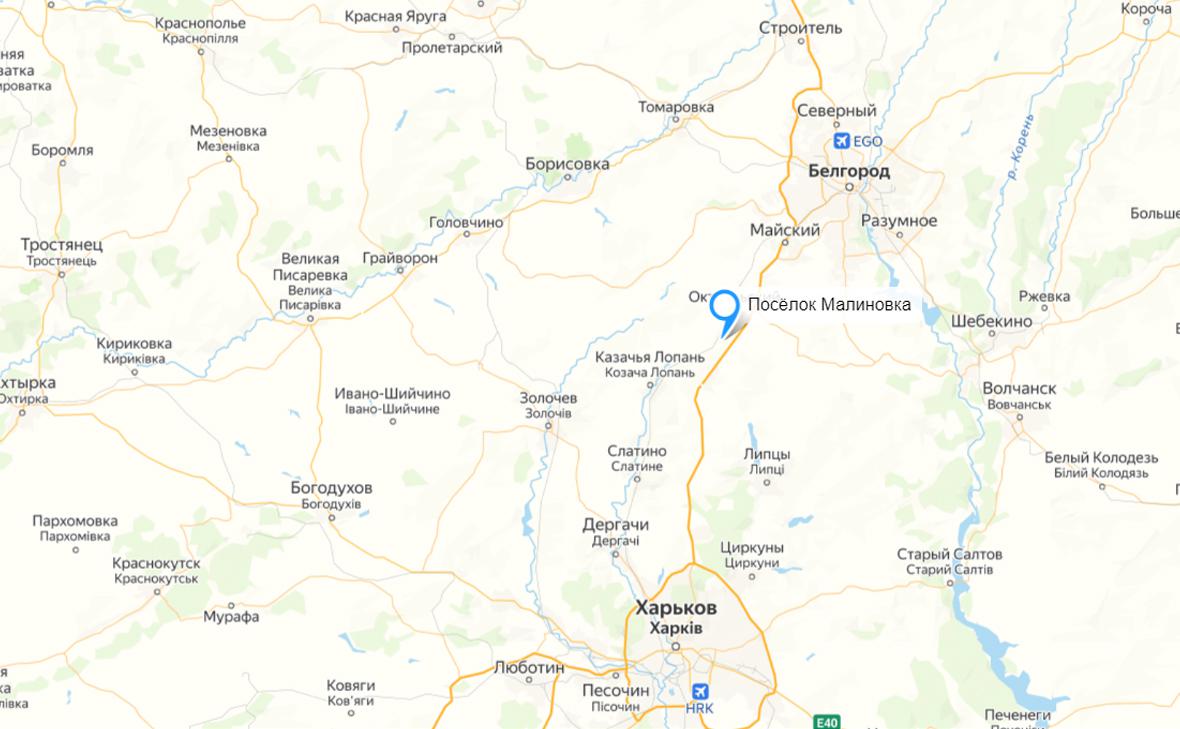 Дрон-камикадзе повредил грузовик в Малиновке Белгородской области