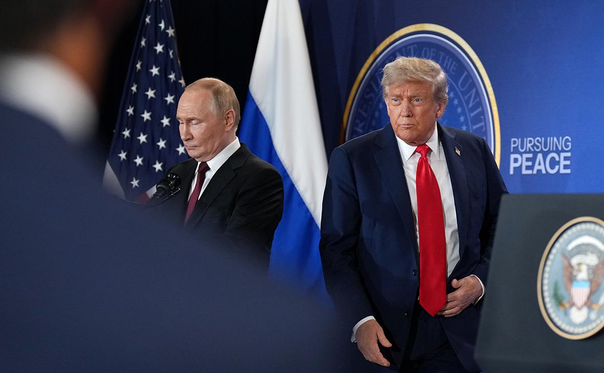 Владимир Путин и Дональд Трамп
