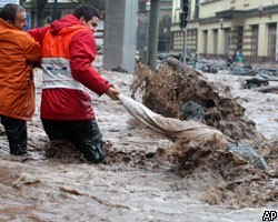 Наводнение в столице Польши: город оказался под водой