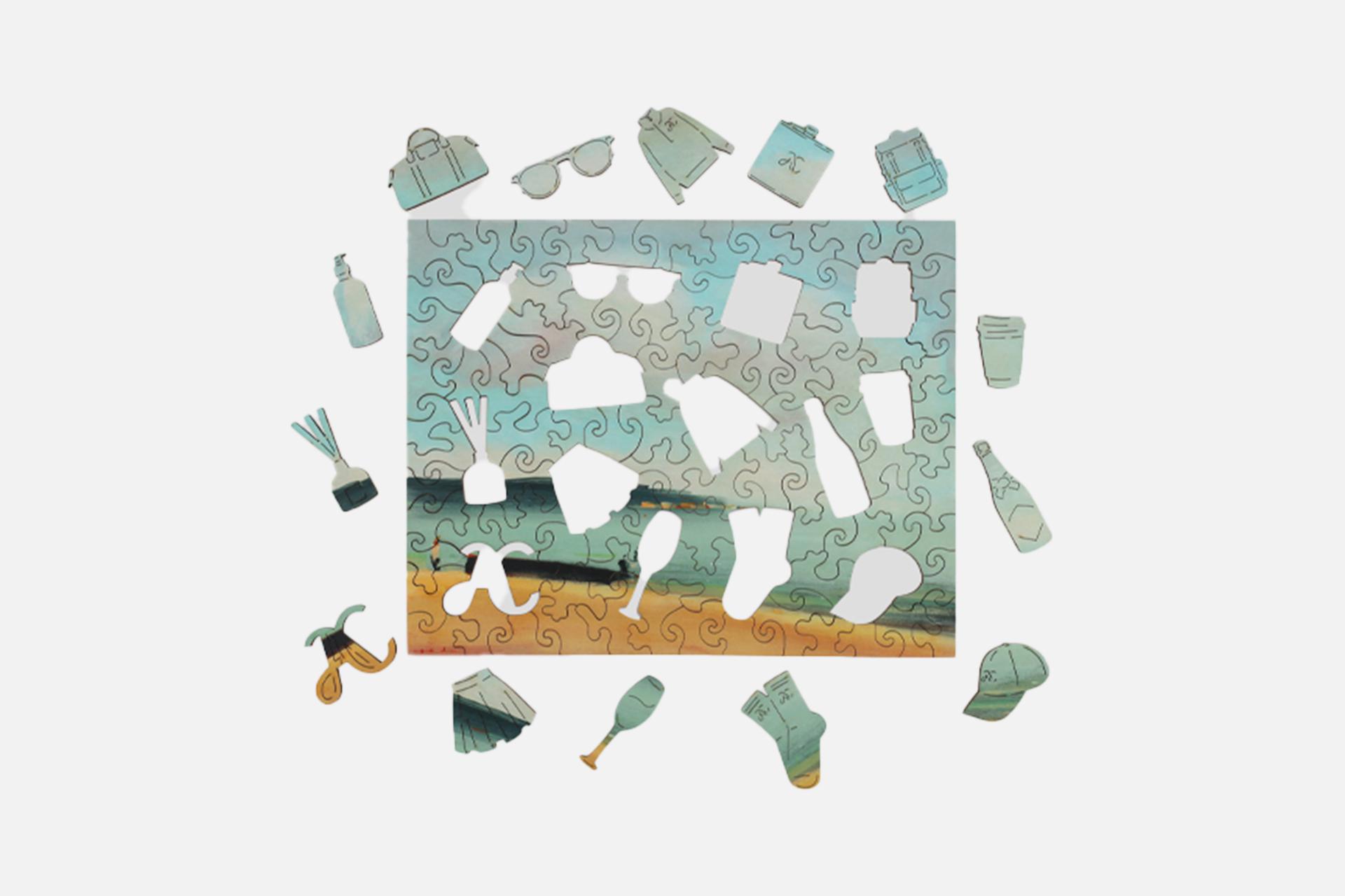 Пазл-головоломка с подставкой, Abrau Club x Алексей Ланцев, 3490 руб. (abrauclub.store)