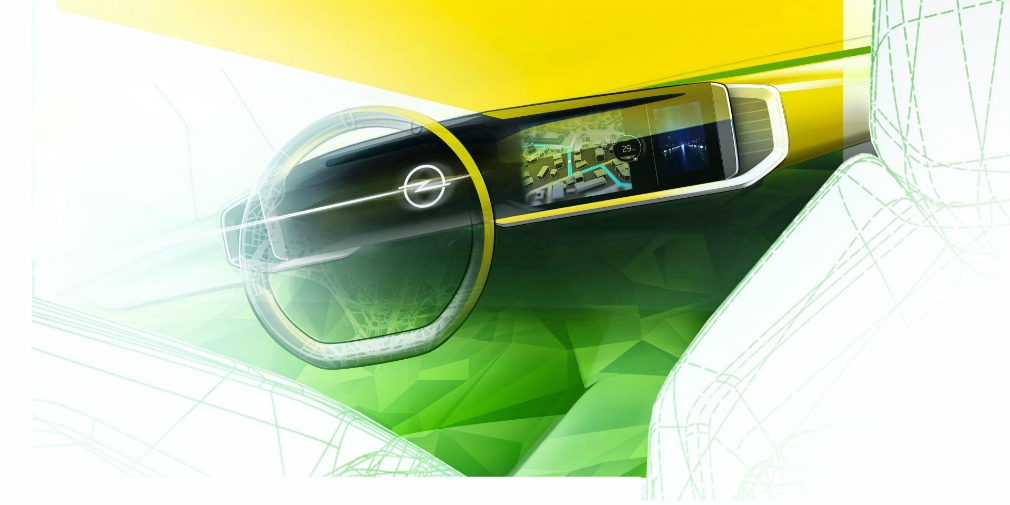 Opel показал цифровой кокпит кроссовера Mokka нового поколения