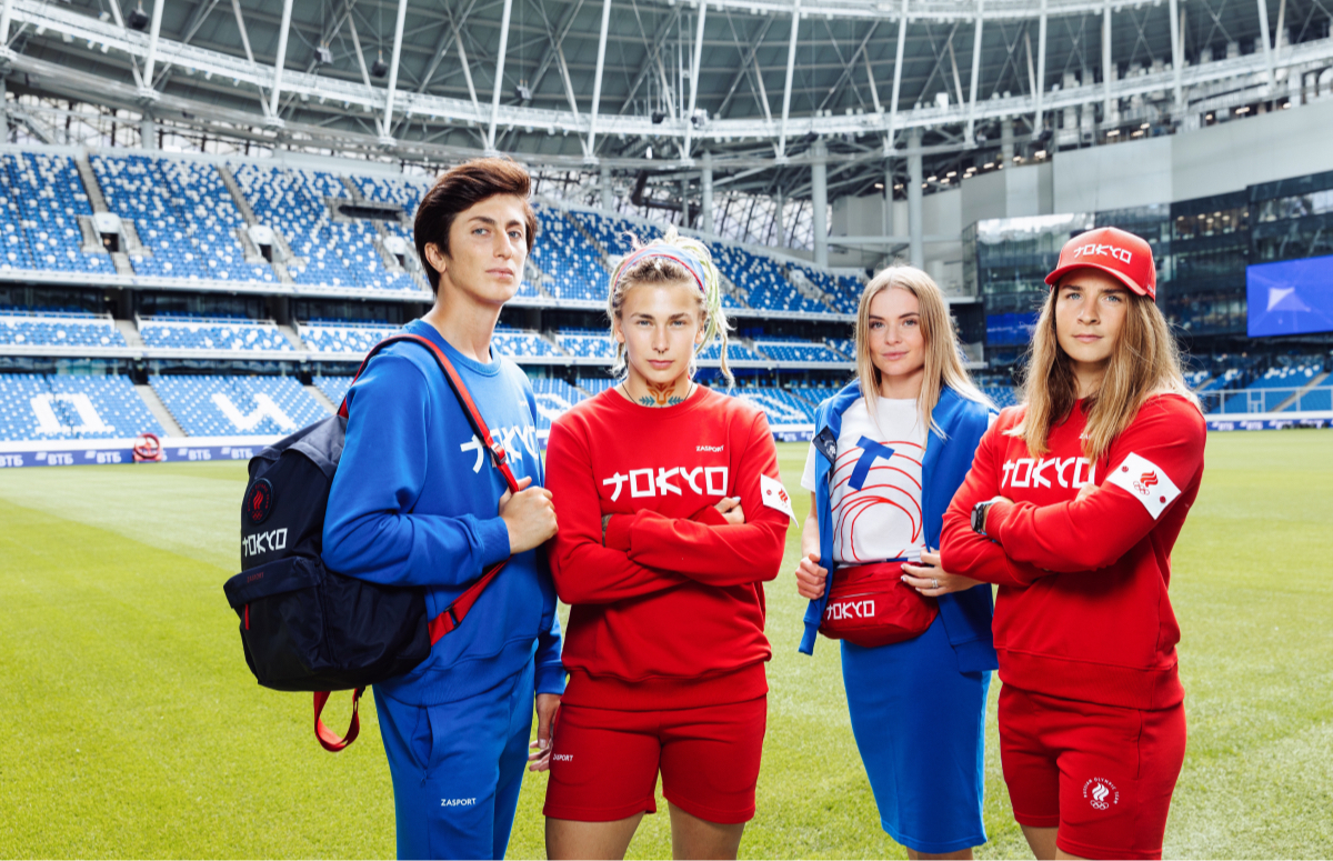 Форма Zasport для спортсменов из России