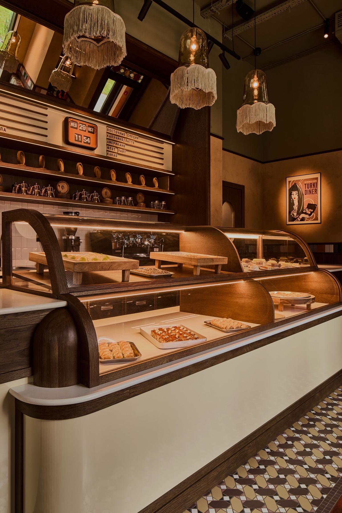 Интерьер ресторана «Тюрки Diner»