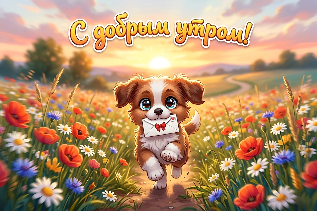 Открытки «С добрым утром!»: 30 вариантов на все случаи жизни
