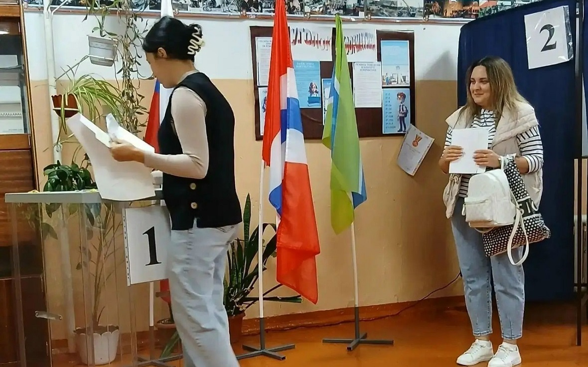 В Омской области явка на выборах в первый день голосования превысила 16%