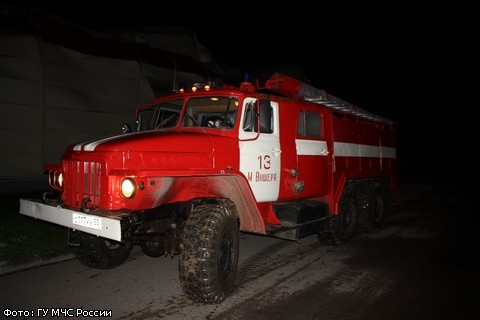 Завод специй сгорел в Новгородской области