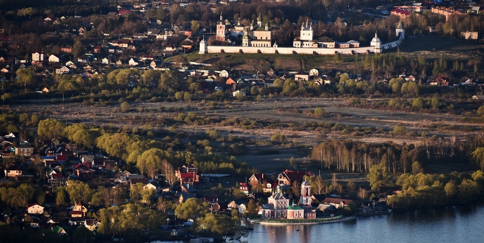 Вид на Переславль-Залесский