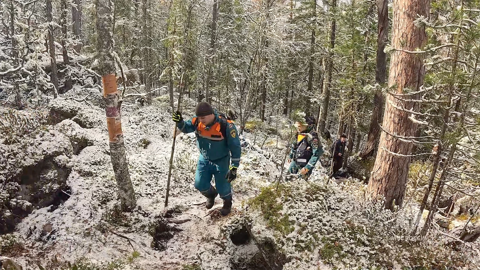 Поисковая операция МЧС