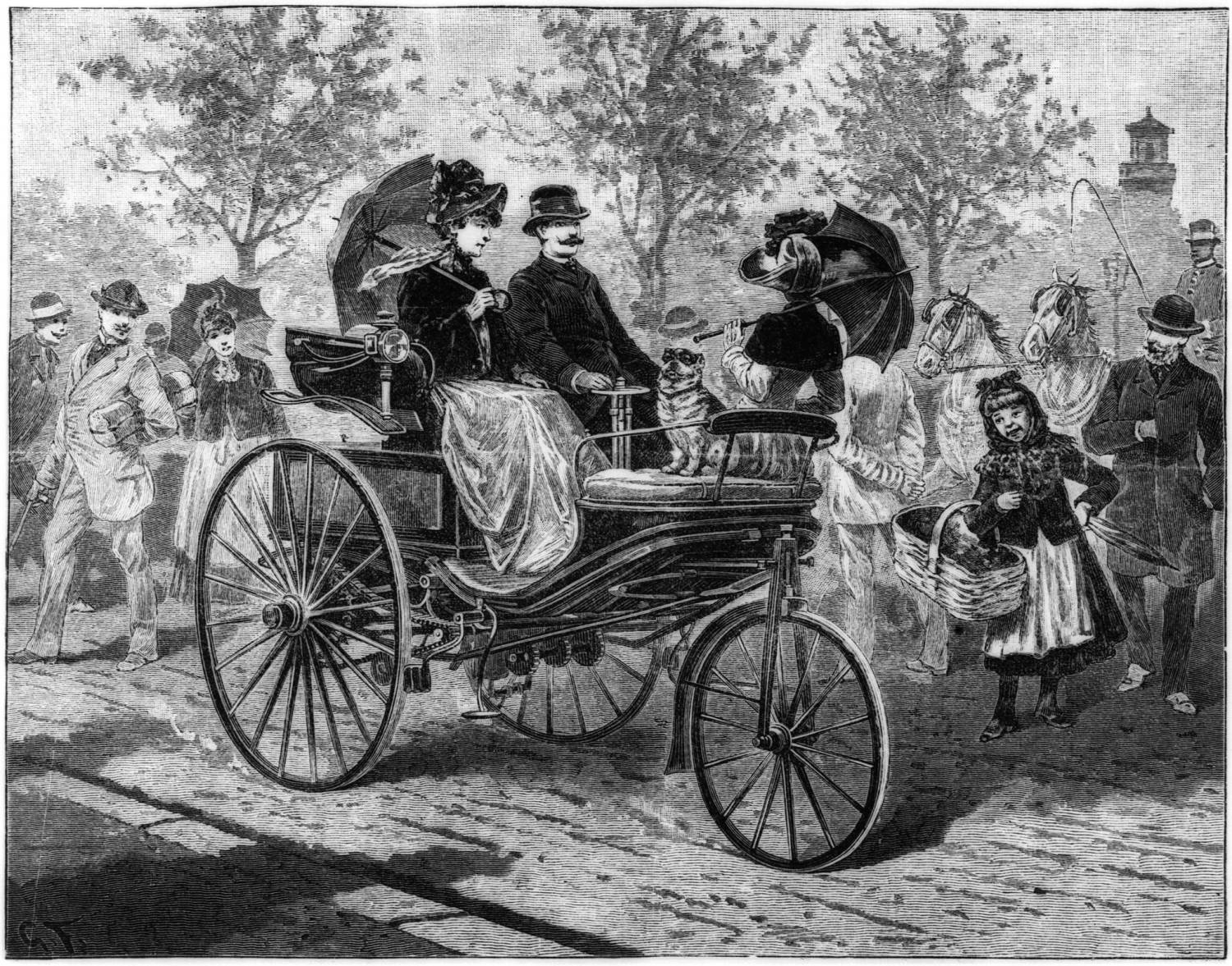 В 1888-м,&nbsp;в том же году, когда Берта Бенц совершила свою эпическую поездку, в сентябрьском номере лейпцигской газеты Illustrierte Zeitung&nbsp;был опубликован первый современный иллюстрированный отчет о поездке на автомобиле Benz Patent-Motorwagen Model 3.