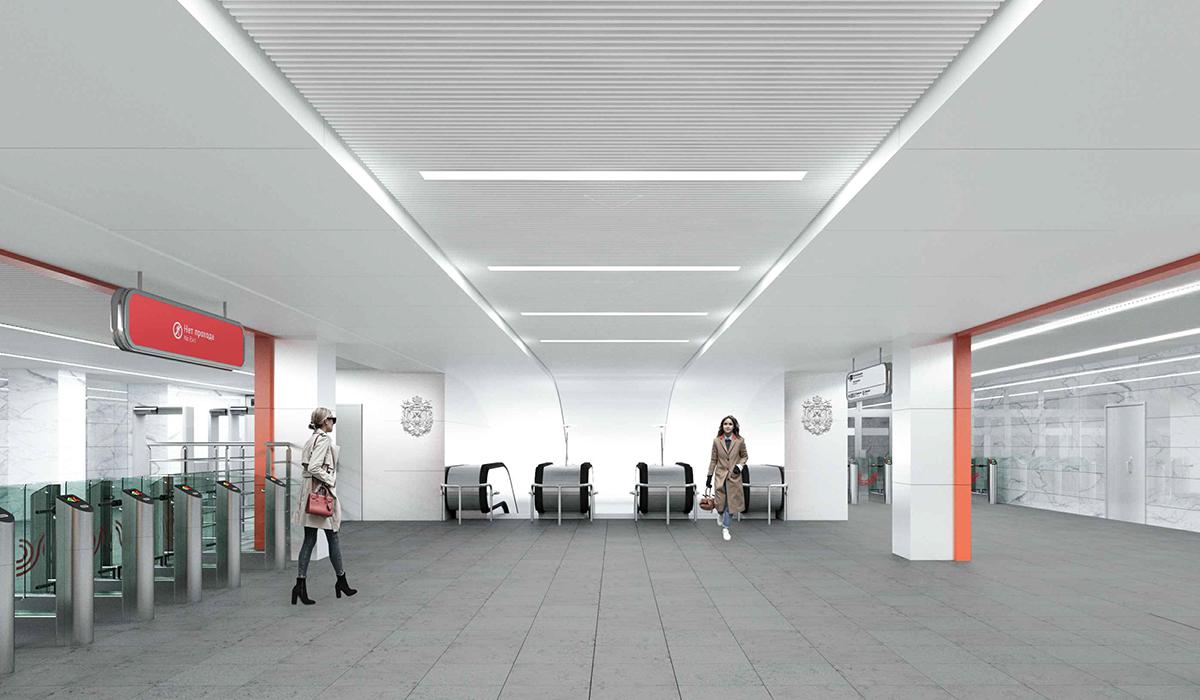 Проект станции метро &laquo;Бульвар Генерала Карбышева&raquo;