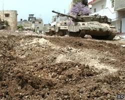 Израильские танки покидают Дженин 